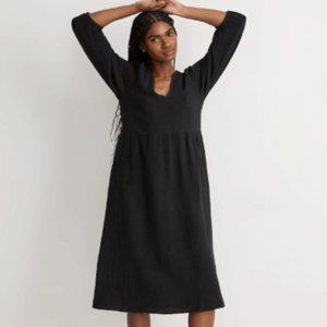 Madewell | Lightspun V-Neck Midi Dress